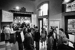 Jordan Hall lobby display